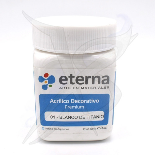 Acrilico - Eterna 250 Cc Blanco De Titanio - Xion Store