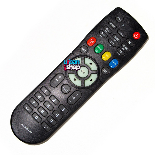 Imagen 6 de 8 de Reloj Digital De Pared Led Control Remoto Cronómetro 46 X 22