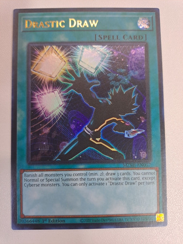 Drastic Draw Mzmi-en037 Ultra Rare Yugioh 