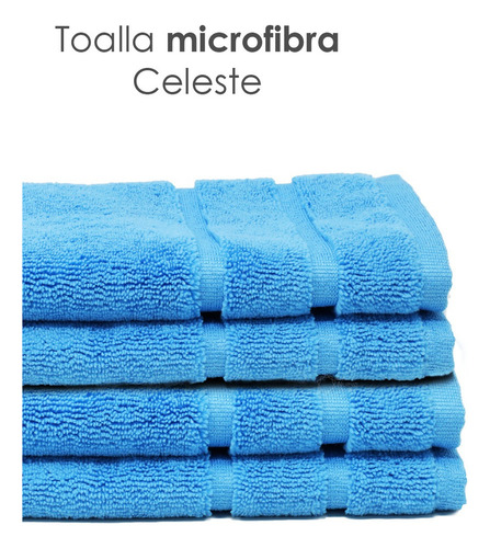 Y 5 Toalla Pullman Microfibra Super Absorbente 75x35