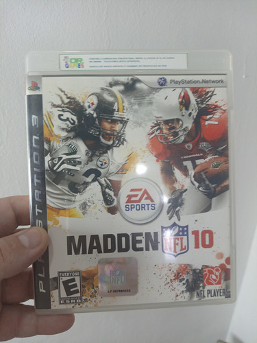 Juego De Consola De Ps3 - Fútbol Americano Madden Nfl 10