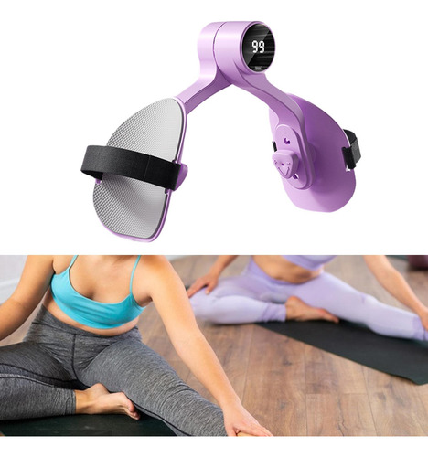 Pelvic Floor Entrenador De Entrenador De Muslo Púrpura