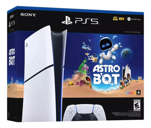 Consola Playstation 5 Digital +astro Bot Sniper_cl