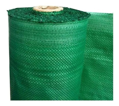 Media Sombra Rafia 100% Cerco Verde 1.50mt 100mts Rollo