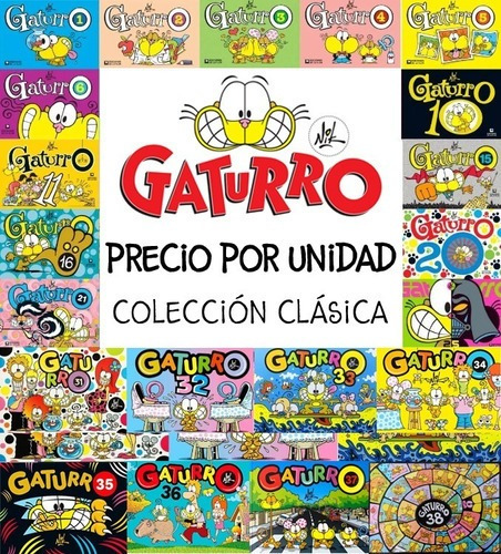 Colección Gaturro Clásica Historietas Tienda Oficial Gaturro