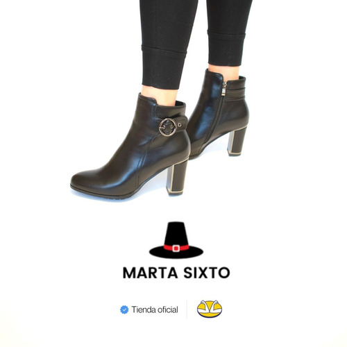 Botineta Borcego Tipo Dr Martens Plataforma Moda Marta Sixto