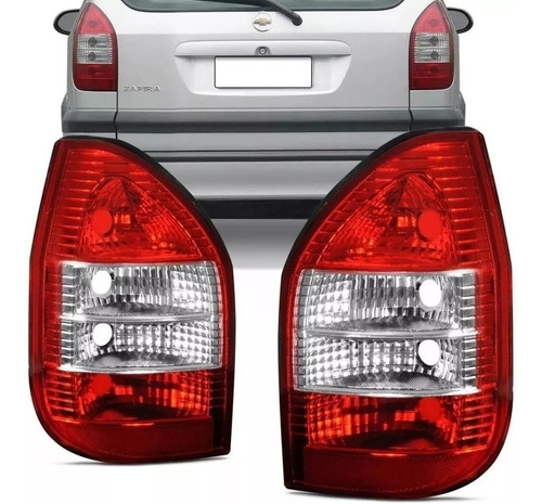 Faro Trasero Para Chevrolet Zafira 2005 - 2009 Bicolor Izq