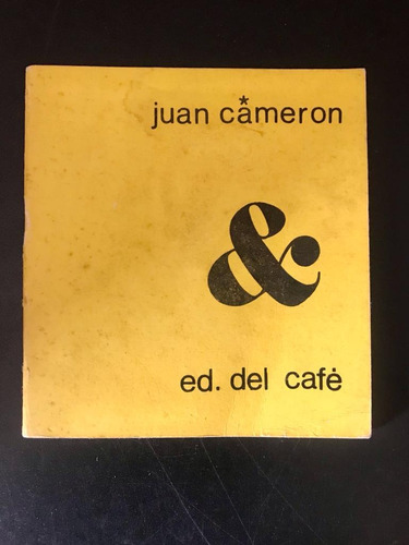 Juan Cameron Viña Del Mar 1984 Firmado Dedicado