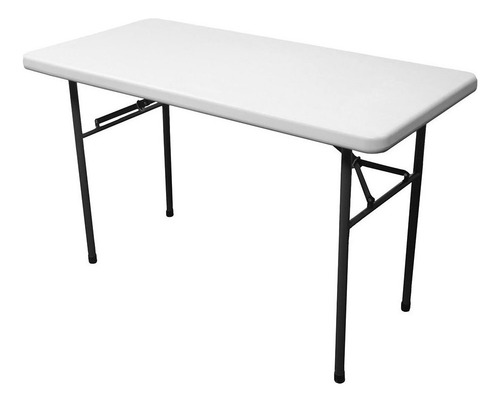 Mesa Plegable 121 X 74.9 X 59.5 Cm Blanco Hdx