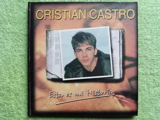 Eam Cd + Libro Cristian Castro Esta Es Mi Historia 2002 Remx