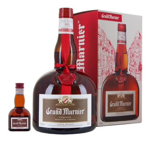 Grand Marnier Licor Frances De Litro C/estuche Envio Gratis