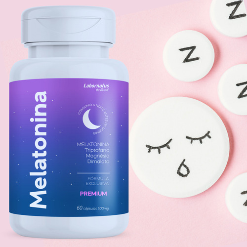 Melatonina + Triptofano Premium 60 Cápsulas