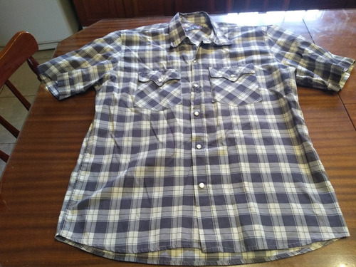 Camisa Cuadros Over  The Edge T Large