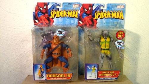Toy Biz The Amazing Spider-man Hobgoblin & Manwolf