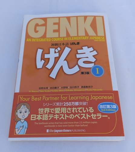 Libro Curso De Japones Basico, Genki, Ingles-japones