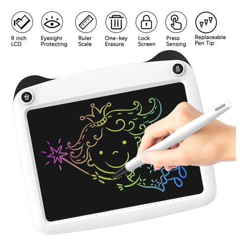 Tableta De Escritura Lcd Tableta De Dibujo Y Escritura A Man