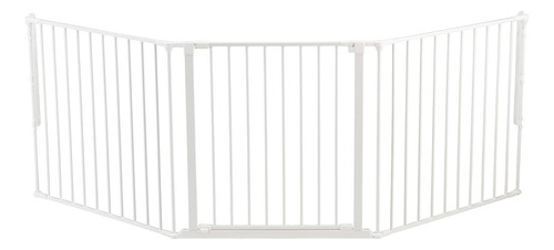 Babydan Flex 35.4-87.8 - Puerta De Seguridad Metalica Ajusta