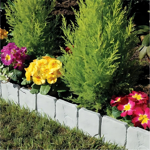Tablero De Valla De Jardín, Césped, 10 Piezas