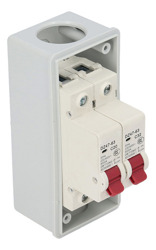 Distribution Case Ip65 Waterproof 2 Way Flame Retardant Mcb