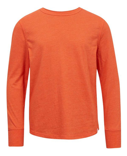 Polera Niño Gap Manga Larga Naranja