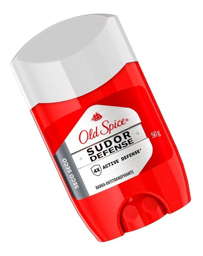 Old Spice Sudor Defense Seco Barra Antitranspirante 50gr