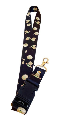 Lanyard Llavero Baby Yoda