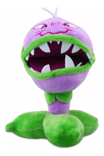 Peluche Carnívora Morada De Plantas Vs Zombies Normal.