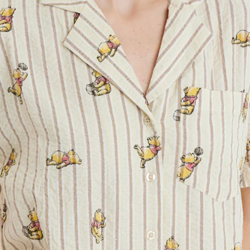 Pijama Completa Winnie The Pooh Fresca Mujer Disney 1197478
