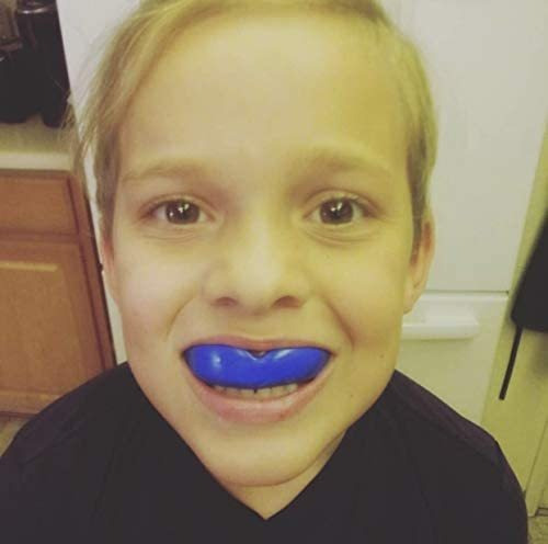 Protector Bucal Oral Mart Deportes De Contacto Azul Joven