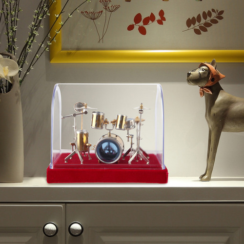 Modelo De Set De Batería: Instrumento Musical En Miniatura D