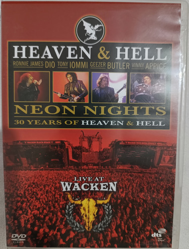 Black Sabbath Heaven And Hell Neon Nights Live At Wacken Dvd