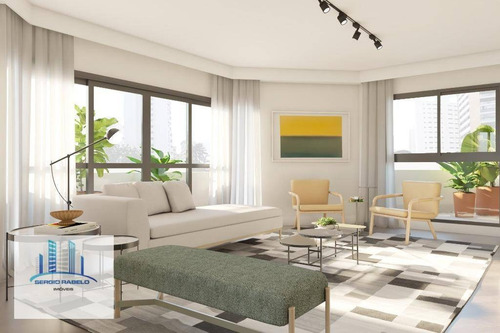 Imagem 2 de 9 de Apartamento Com 3 Dormitórios À Venda, 169 M² Por R$ 2.195.000,00 - Moema - São Paulo/sp - Ap3523