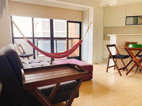 Imagem 1 de 12 de Apto Higienópolis | 1 Quartos | 32 M² | Cond: R$2000.00 | 0 Vagas - 1b1my6v