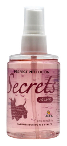 Perfume Locion Para Mascotas Secrets Home 100 Ml