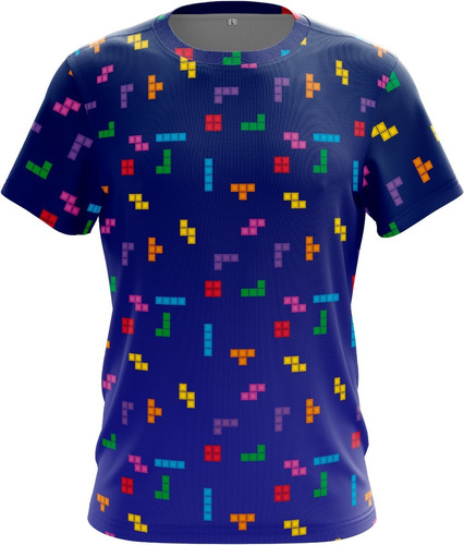 Remera Ps5 Tetris Atari Games Retro Fullprint 