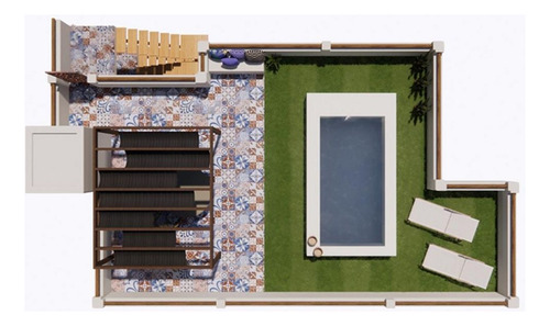 Duplex Santa Rita 2 Dorm Terraza Propia Pileta Esc