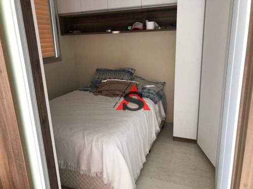 Imagem 8 de 15 de Excelente Apartamento Com 03 Dormitórios, Sendo Uma Suíte, 02 Vagas De Garagem Cobertas, Depósito No Sub-solo, Completo De Armários Planejados, Sacada - Ap44031