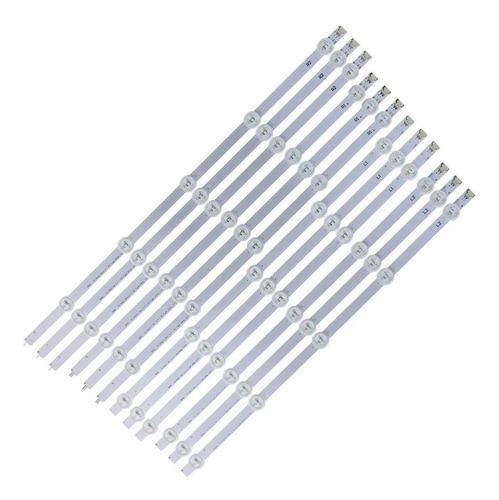 Kit Barra Compatível LG 50ln5700 50ln5700 Alumínio Nova