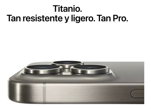 Apple iPhone 15 Pro 1 Tb Natural Esim Con Caja Original (Reacondicionado)