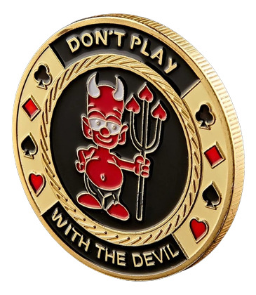 Moneda Poker Protector De Cartas Dont Play En Capsula Las Vegas Nevada