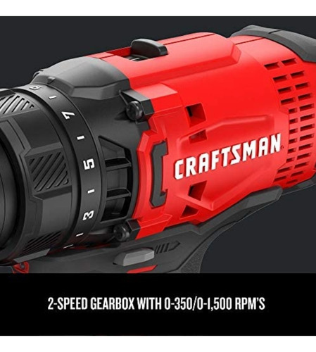 Taladro Inalámbrico Craftsman 20 V Original