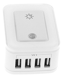 Tomacorriente Con Protector De Sobretencion Fwt-4012usb