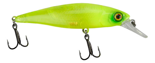 Isca Artificial Squad Minnow 65sp 6,5 Cm 5.8g - Jackall Cor Cor Chartreuse Clear