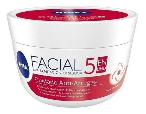 Nivea Facial 5 En 1 Anti-arrugas 50ml