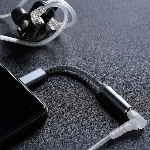 Adaptador Para Auriculares Usb-c A Miniplug Kz Am01