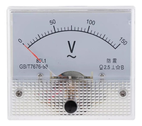 Medidor De Voltaje Analógico 0-150 V