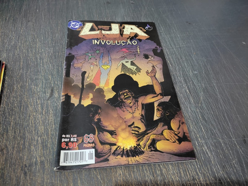 Livro Hq Liga Da Justiça - Involução - Dan Abnett [2003]