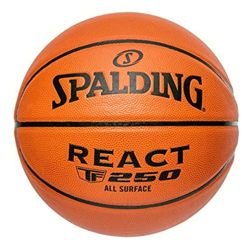 Spalding React Tf-250 Baloncesto Para Interiores Y