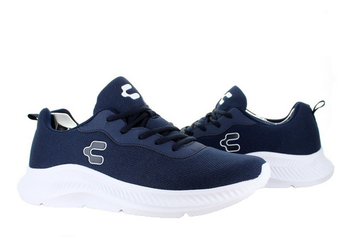 Imagen 2 de 6 de Charly Tenis Correr Marino Para Hombre 79862