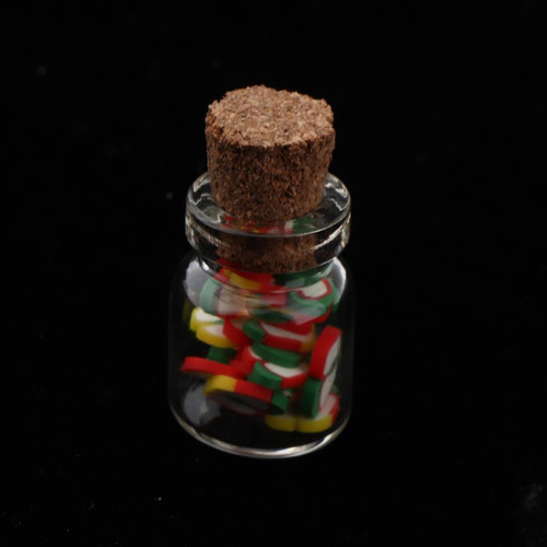 10pcs De Botellas De 1:12 Con Comida, Chips